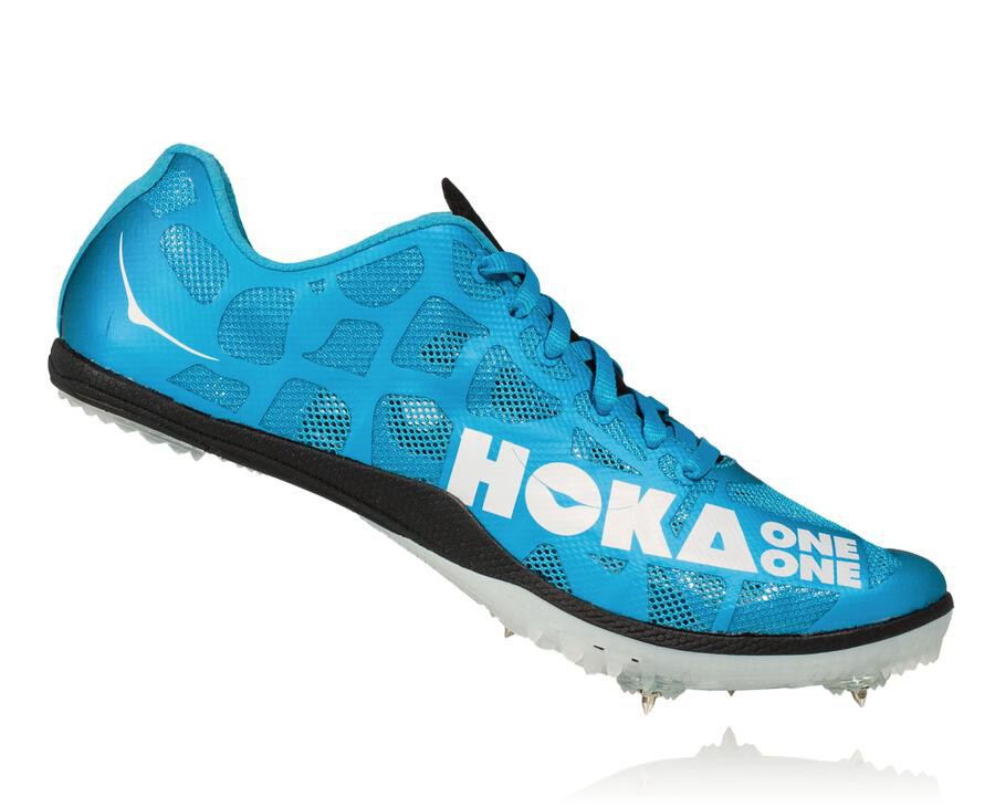 Zapatillas Atletismo Hoka One One Hombre - Rocket X - Azules/Blancas - DGQ586132